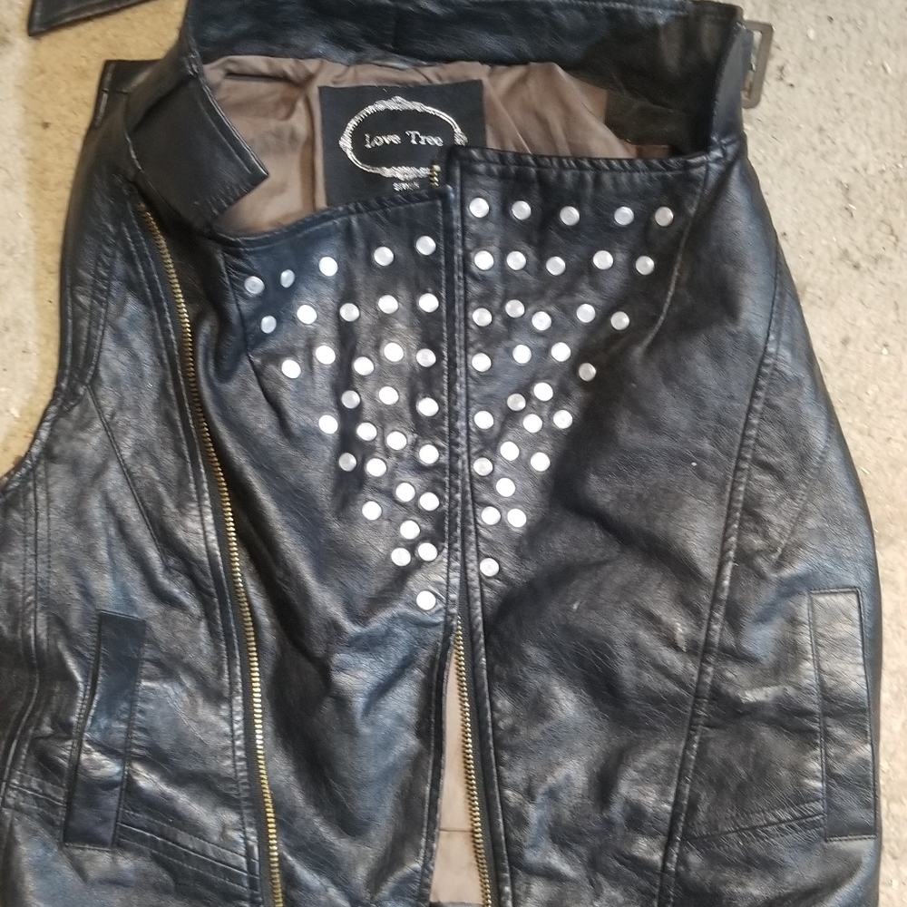 Leather Vest